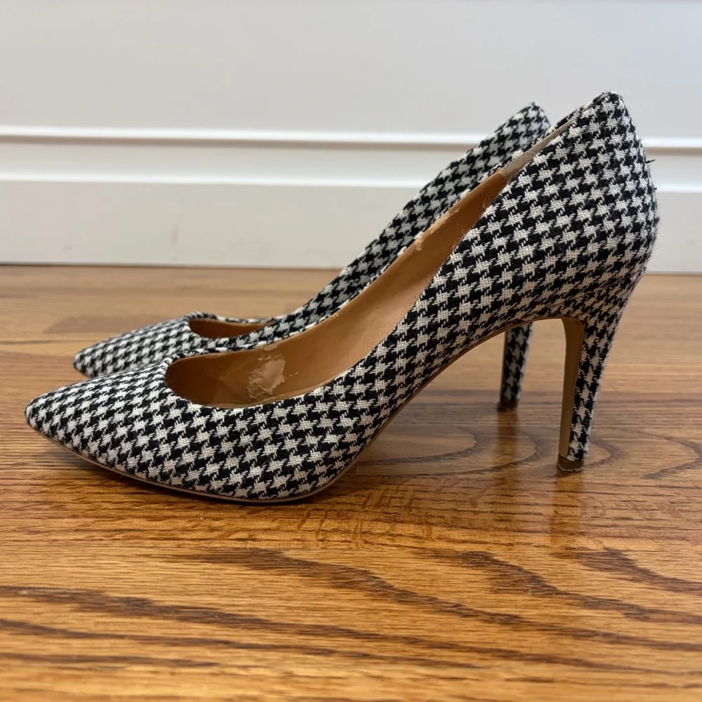 J. Crew Isabella Houndstooth Heels (9)